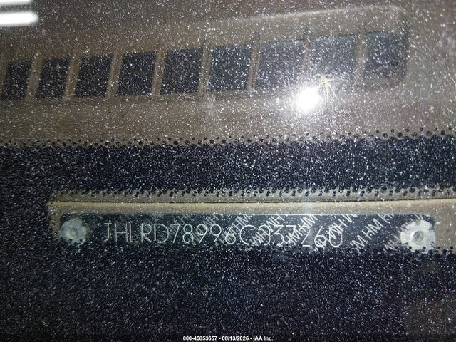 2006 Honda Cr-v Se მანქანა იყიდება აუქციონზე, vin: JHLRD78996C037260, აუქციონის ნომერი: 45853657
