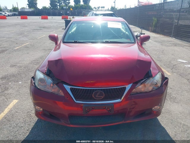 Продаж на аукціоні авто 2010 Lexus Is 250c, vin: JTHFF2C23A2503544, номер лоту: 45853701