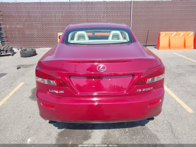 Продаж на аукціоні авто 2010 Lexus Is 250c, vin: JTHFF2C23A2503544, номер лоту: 45853701