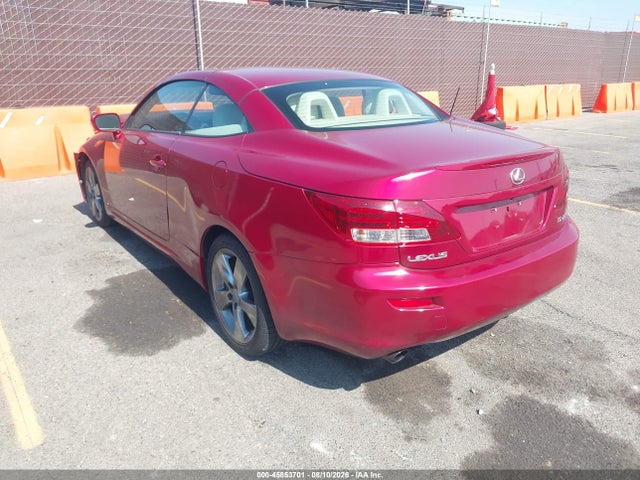 Продаж на аукціоні авто 2010 Lexus Is 250c, vin: JTHFF2C23A2503544, номер лоту: 45853701