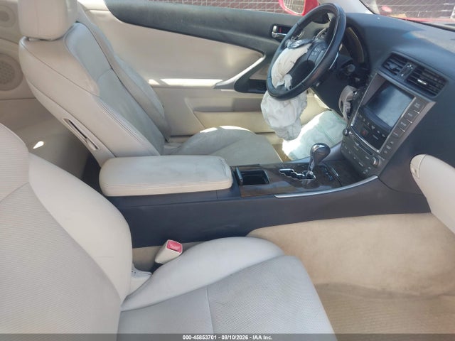 Продаж на аукціоні авто 2010 Lexus Is 250c, vin: JTHFF2C23A2503544, номер лоту: 45853701