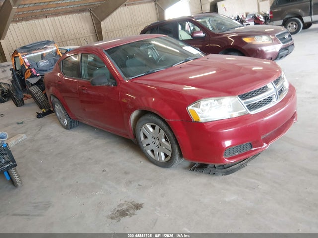 2013 Dodge Avenger Se მანქანა იყიდება აუქციონზე, vin: 1C3CDZAB0DN677066, აუქციონის ნომერი: 45853725