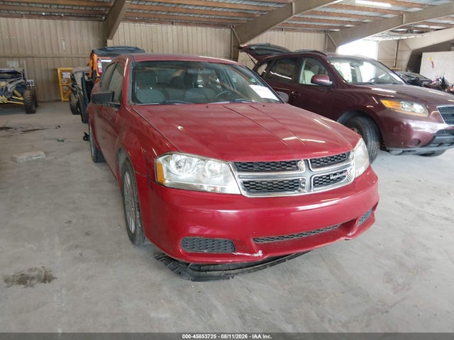 Aukcja sprzedaży 2013 Dodge Avenger Se, vin: 1C3CDZAB0DN677066, numer aukcji: 45853725