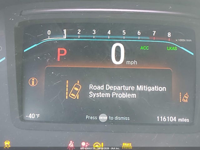 Aukcja sprzedaży 2019 Honda Odyssey Ex-l, vin: 5FNRL6H73KB090509, numer aukcji: 45853733