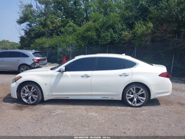45853769 :رقم المزاد ، JN1BY1PR6HM210413 vin ، 2017 Infiniti Q70l 3.7x مزاد بيع