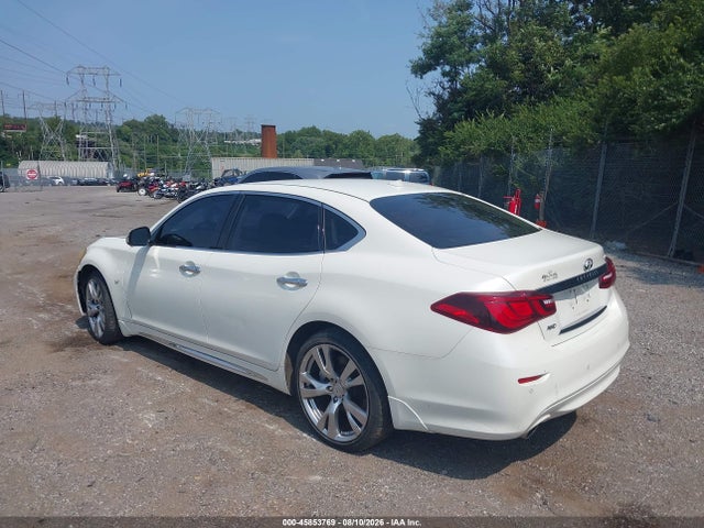 45853769 :رقم المزاد ، JN1BY1PR6HM210413 vin ، 2017 Infiniti Q70l 3.7x مزاد بيع