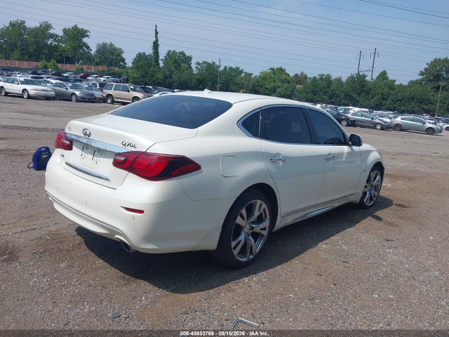 45853769 :رقم المزاد ، JN1BY1PR6HM210413 vin ، 2017 Infiniti Q70l 3.7x مزاد بيع