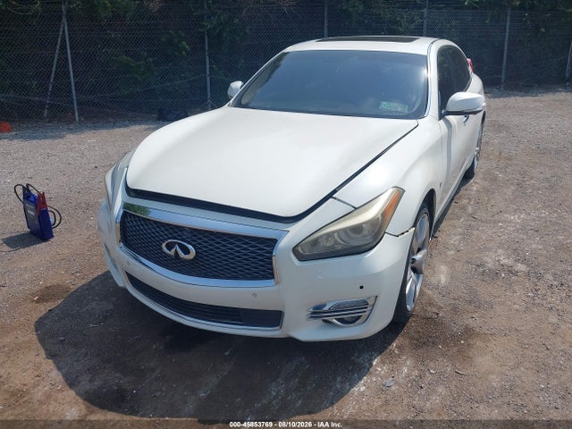 45853769 :رقم المزاد ، JN1BY1PR6HM210413 vin ، 2017 Infiniti Q70l 3.7x مزاد بيع