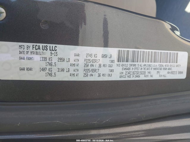 2C4RC1BG7GR156339 Chrysler Town &amp; Country Touring