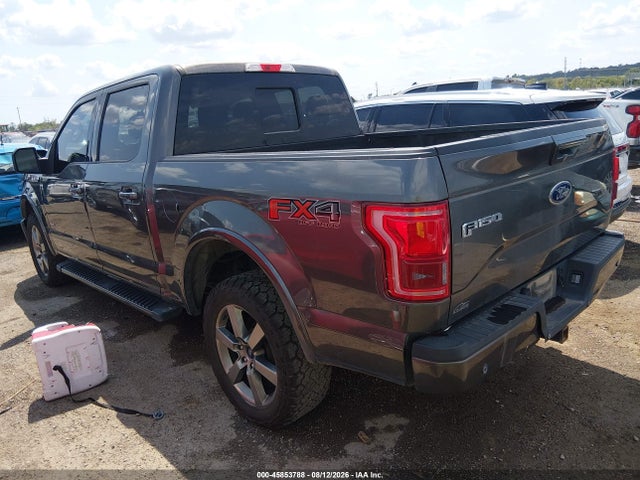 Продажа на аукционе авто 2015 Ford F-150 Lariat, vin: 1FTEW1EG4FKD88881, номер лота: 45853788