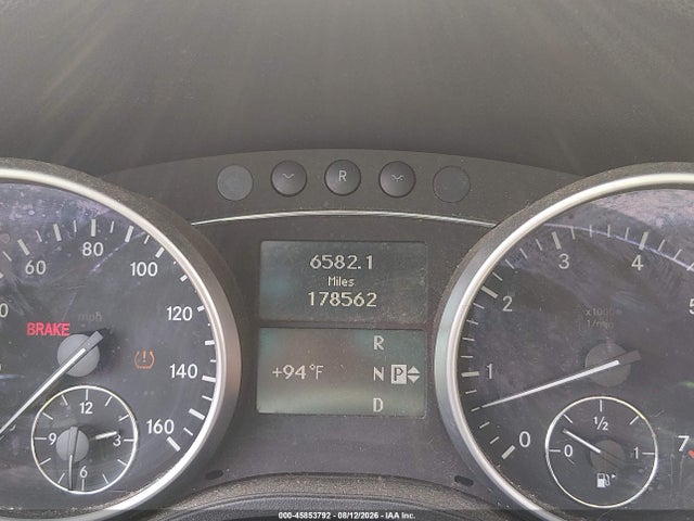 2010 Mercedes-benz Ml 350 4matic მანქანა იყიდება აუქციონზე, vin: 4JGBB8GB5AA562704, აუქციონის ნომერი: 45853792