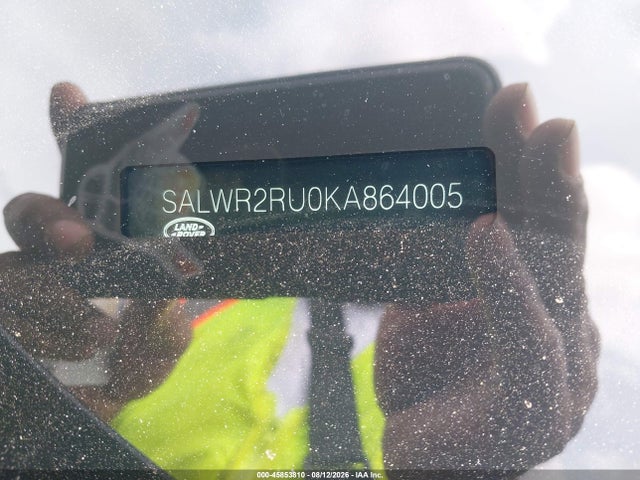 Auction sale of the 2019 Land Rover Range Rover Sport Hse Mhev, vin: SALWR2RU0KA864005, lot number: 45853810