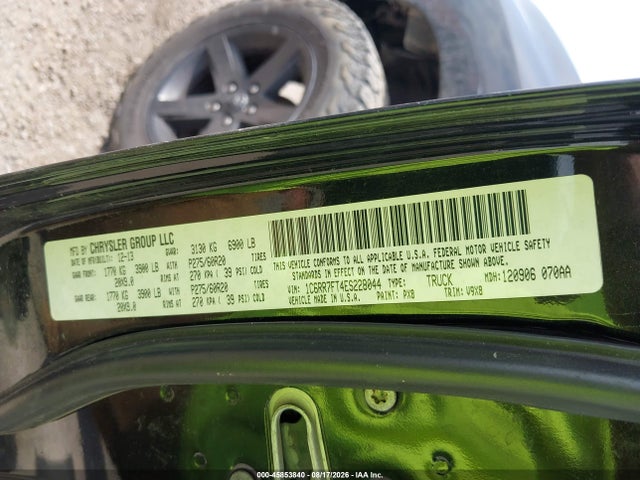 Продажа на аукционе авто 2014 Ram 1500 Express, vin: 1C6RR7FT4ES228044, номер лота: 45853840