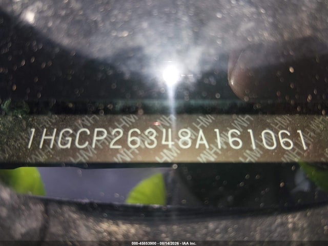 Продаж на аукціоні авто 2008 Honda Accord 2.4 Lx, vin: 1HGCP26348A161061, номер лоту: 45853900