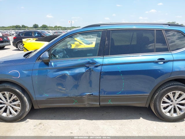 2019 Volkswagen Tiguan 2.0t S მანქანა იყიდება აუქციონზე, vin: 3VV1B7AX4KM048444, აუქციონის ნომერი: 45853954