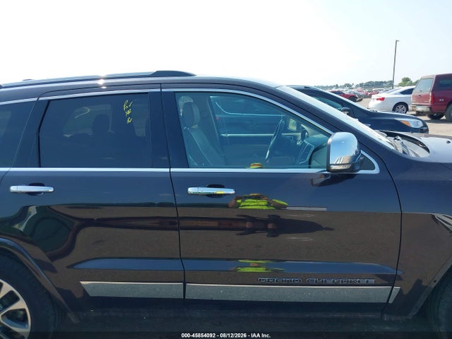 Продажа на аукционе авто 2017 Jeep Grand Cherokee Overland, vin: 1C4RJFCG2HC836743, номер лота: 45854092