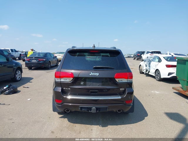 Продажа на аукционе авто 2017 Jeep Grand Cherokee Overland, vin: 1C4RJFCG2HC836743, номер лота: 45854092