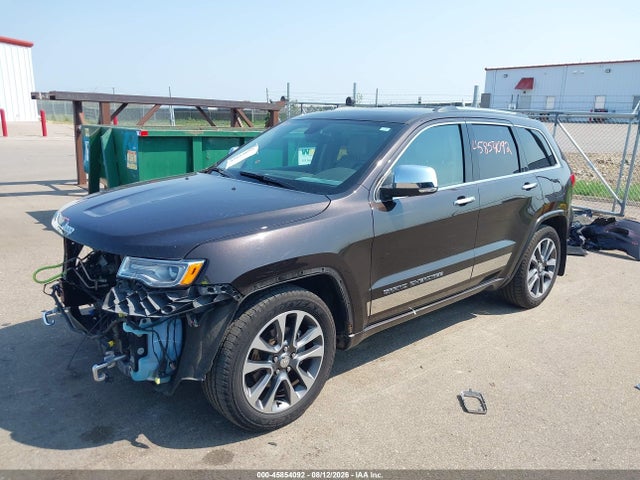 Продажа на аукционе авто 2017 Jeep Grand Cherokee Overland, vin: 1C4RJFCG2HC836743, номер лота: 45854092