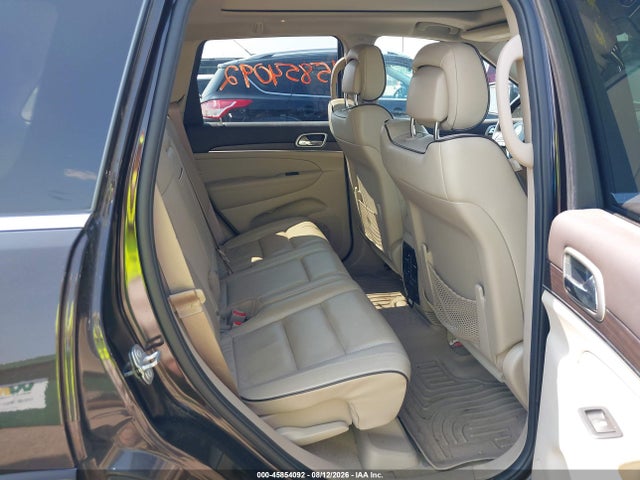 Продажа на аукционе авто 2017 Jeep Grand Cherokee Overland, vin: 1C4RJFCG2HC836743, номер лота: 45854092