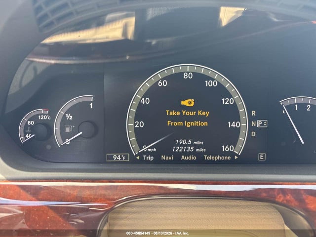 2011 Mercedes-benz S 550 მანქანა იყიდება აუქციონზე, vin: WDDNG7BB9BA397106, აუქციონის ნომერი: 45854149