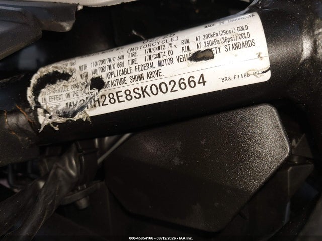 Продаж на аукціоні авто 2025 Yamaha Mtn320 A, vin: MH3RH28E8SK002664, номер лоту: 45854166