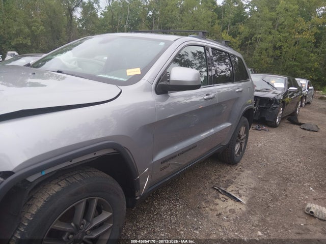 2016 Jeep Grand Cherokee 75th Anniversary მანქანა იყიდება აუქციონზე, vin: 1C4RJFAG5GC478569, აუქციონის ნომერი: 45854170