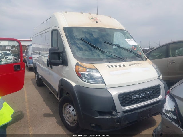 2020 Ram Promaster 2500 High Roof 159 Wb მანქანა იყიდება აუქციონზე, vin: 3C6TRVDG1LE115832, აუქციონის ნომერი: 45854173