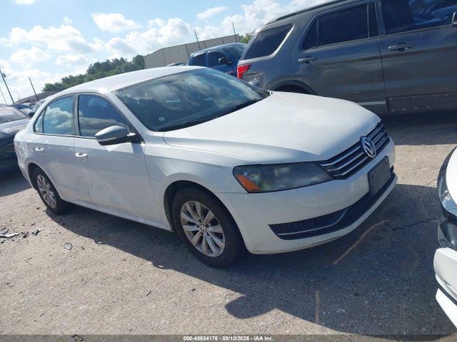 Aukcja sprzedaży 2013 Volkswagen Passat 2.5l S, vin: 1VWAH7A31DC053645, numer aukcji: 45854176