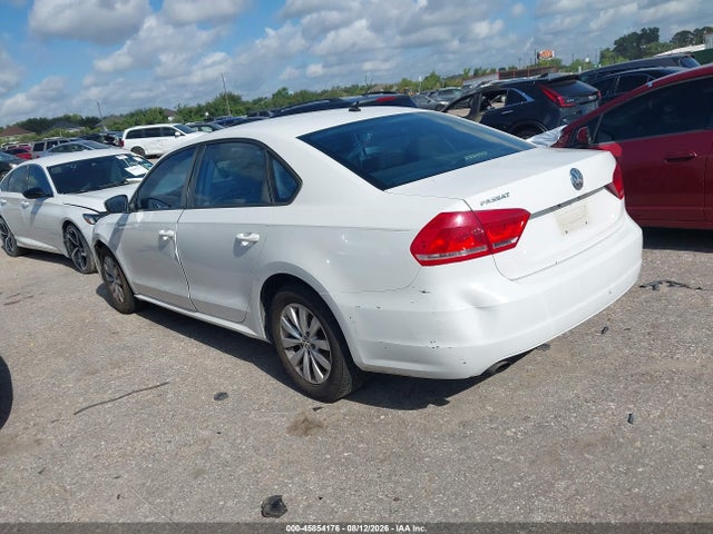 Aukcja sprzedaży 2013 Volkswagen Passat 2.5l S, vin: 1VWAH7A31DC053645, numer aukcji: 45854176