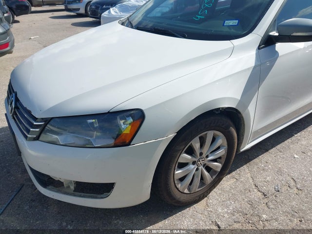 Aukcja sprzedaży 2013 Volkswagen Passat 2.5l S, vin: 1VWAH7A31DC053645, numer aukcji: 45854176