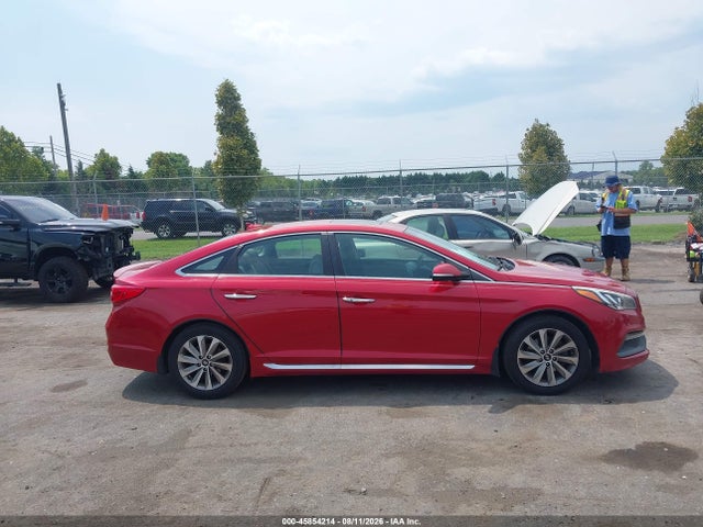 2017 Hyundai Sonata Sport მანქანა იყიდება აუქციონზე, vin: 5NPE34AF6HH449771, აუქციონის ნომერი: 45854214