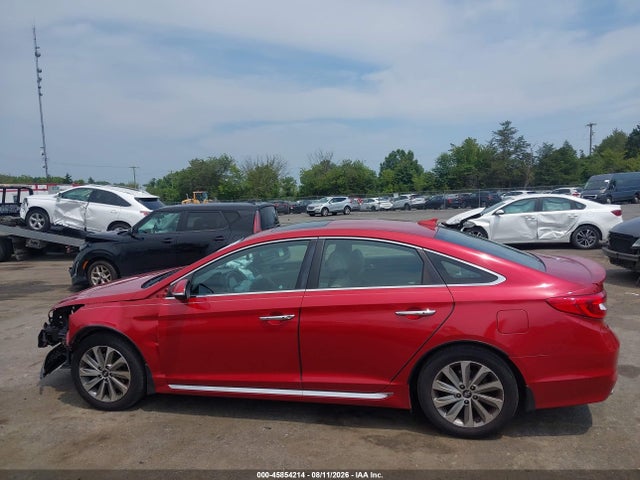 2017 Hyundai Sonata Sport მანქანა იყიდება აუქციონზე, vin: 5NPE34AF6HH449771, აუქციონის ნომერი: 45854214