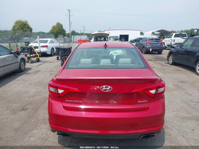 2017 Hyundai Sonata Sport მანქანა იყიდება აუქციონზე, vin: 5NPE34AF6HH449771, აუქციონის ნომერი: 45854214