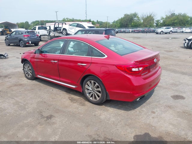 2017 Hyundai Sonata Sport მანქანა იყიდება აუქციონზე, vin: 5NPE34AF6HH449771, აუქციონის ნომერი: 45854214