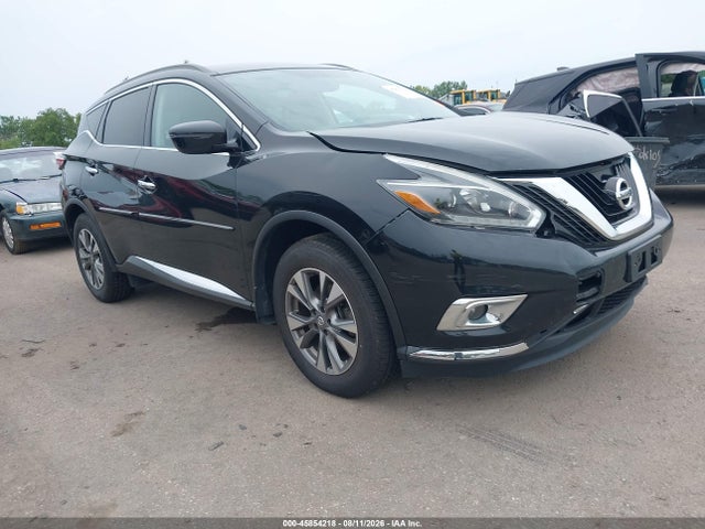 45854218 :رقم المزاد ، 5N1AZ2MH8JN153053 vin ، 2018 Nissan Murano Sv مزاد بيع