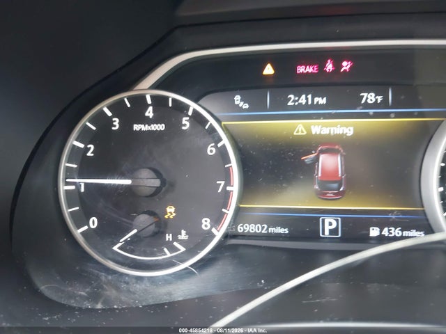 45854218 :رقم المزاد ، 5N1AZ2MH8JN153053 vin ، 2018 Nissan Murano Sv مزاد بيع