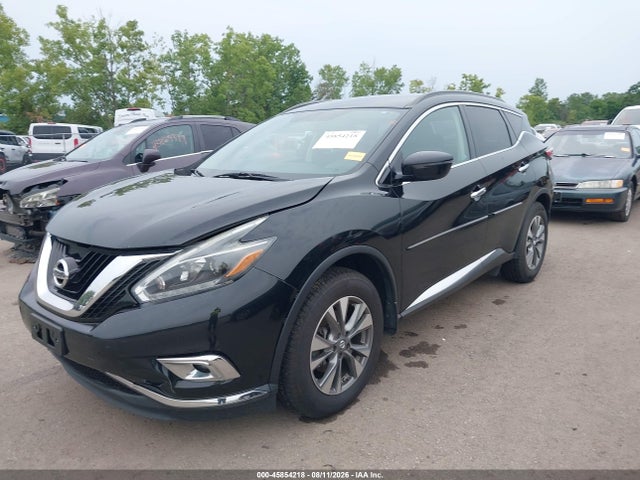 45854218 :رقم المزاد ، 5N1AZ2MH8JN153053 vin ، 2018 Nissan Murano Sv مزاد بيع