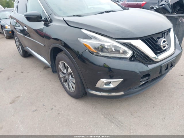 45854218 :رقم المزاد ، 5N1AZ2MH8JN153053 vin ، 2018 Nissan Murano Sv مزاد بيع