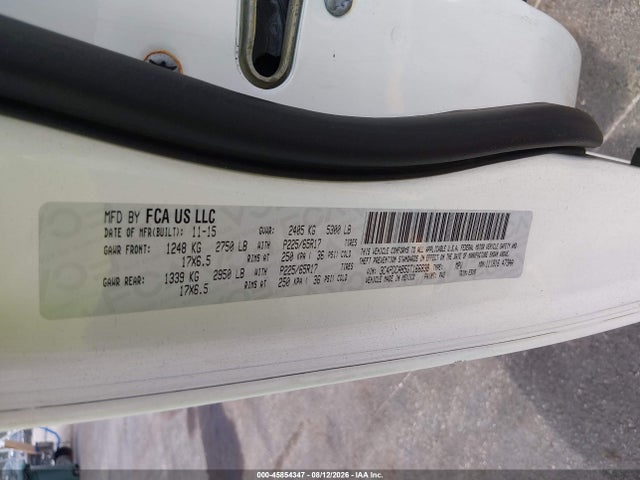Продажа на аукционе авто 2016 Dodge Journey Se, vin: 3C4PDCAB5GT166838, номер лота: 45854347