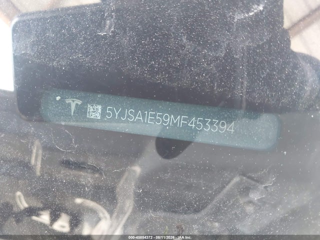 Продаж на аукціоні авто 2021 Tesla Model S Long Range Dual Motor All-wheel Drive, vin: 5YJSA1E59MF453394, номер лоту: 45854372