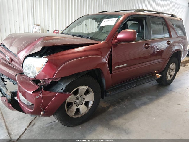 2005 Toyota 4runner Limited V6 მანქანა იყიდება აუქციონზე, vin: JTEBU17R058030966, აუქციონის ნომერი: 45854380