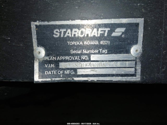 Aukcja sprzedaży 1998 Starcraft Other, vin: 1SAAS01E4W1GK3114, numer aukcji: 45854383