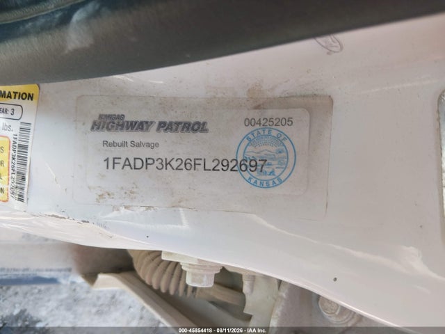 Ford FOCUS SE 2015 1FADP3K26FL292697 Image 9