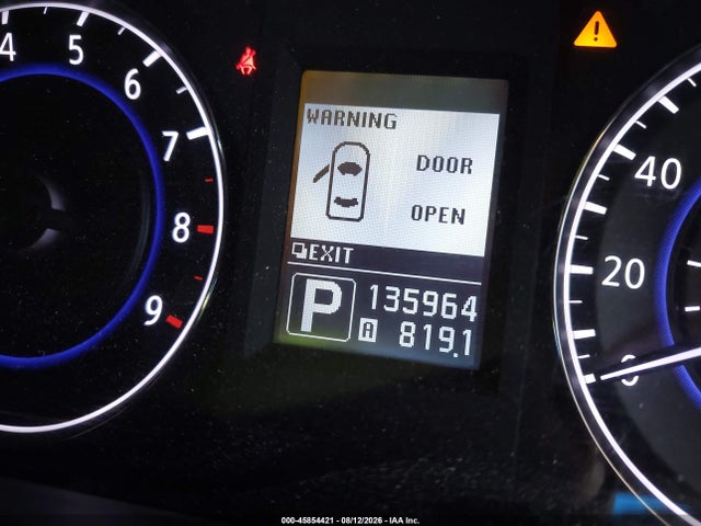 Aukcja sprzedaży 2012 Infiniti G37x, vin: JN1CV6EL4CM472920, numer aukcji: 45854421