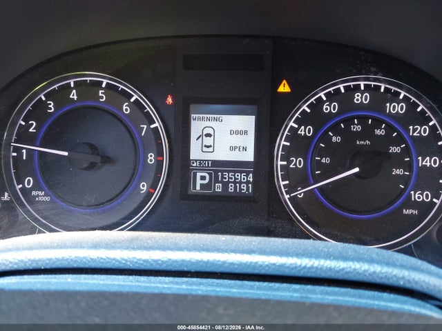 Aukcja sprzedaży 2012 Infiniti G37x, vin: JN1CV6EL4CM472920, numer aukcji: 45854421