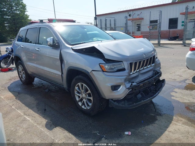 2014 Jeep Grand Cherokee Limited მანქანა იყიდება აუქციონზე, vin: 1C4RJFBG0EC288058, აუქციონის ნომერი: 45854451