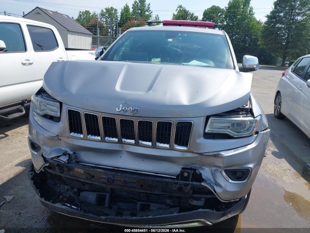 2014 Jeep Grand Cherokee Limited მანქანა იყიდება აუქციონზე, vin: 1C4RJFBG0EC288058, აუქციონის ნომერი: 45854451
