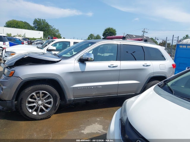 2014 Jeep Grand Cherokee Limited მანქანა იყიდება აუქციონზე, vin: 1C4RJFBG0EC288058, აუქციონის ნომერი: 45854451