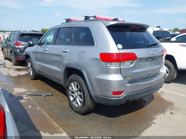 2014 Jeep Grand Cherokee Limited მანქანა იყიდება აუქციონზე, vin: 1C4RJFBG0EC288058, აუქციონის ნომერი: 45854451