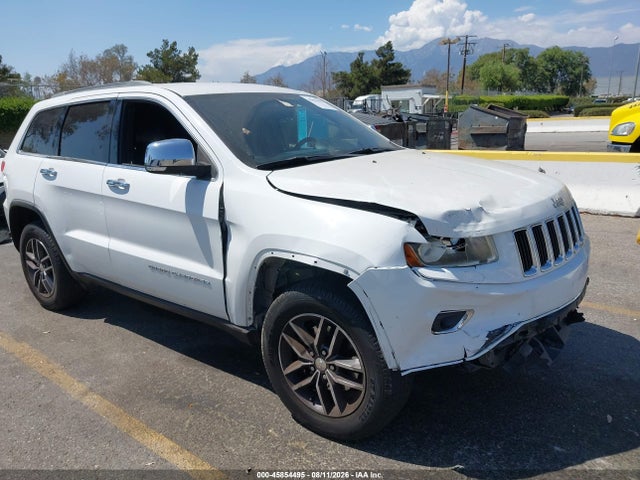 Продажа на аукционе авто 2014 Jeep Grand Cherokee Limited, vin: 1C4RJEBG5EC133760, номер лота: 45854495